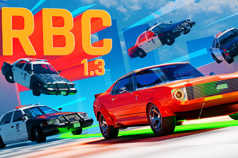 Blender物理控制汽车绑定插件 Rbc Rro V1.4.4 Pro – A Physics Based Vehicle Rigging Addon