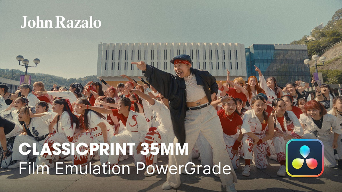 复古港风电影胶片模拟达芬奇调色节点+LUT预设 John Razalo – ClassicPrint 35mm Film Emulation v3.9