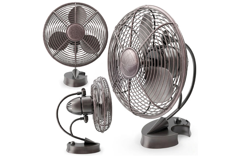 工业风扇模型老式风扇3D模型(C4D,Blender,FBX)