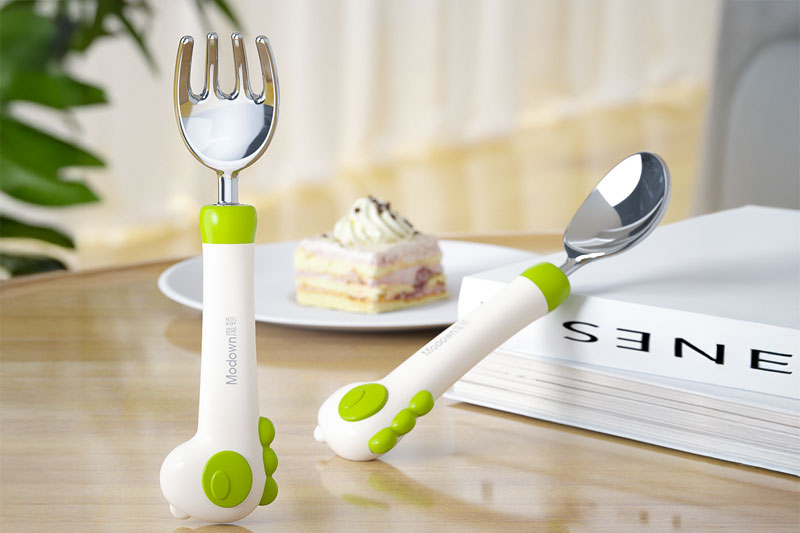 C4D儿童勺子模型OC渲染工程