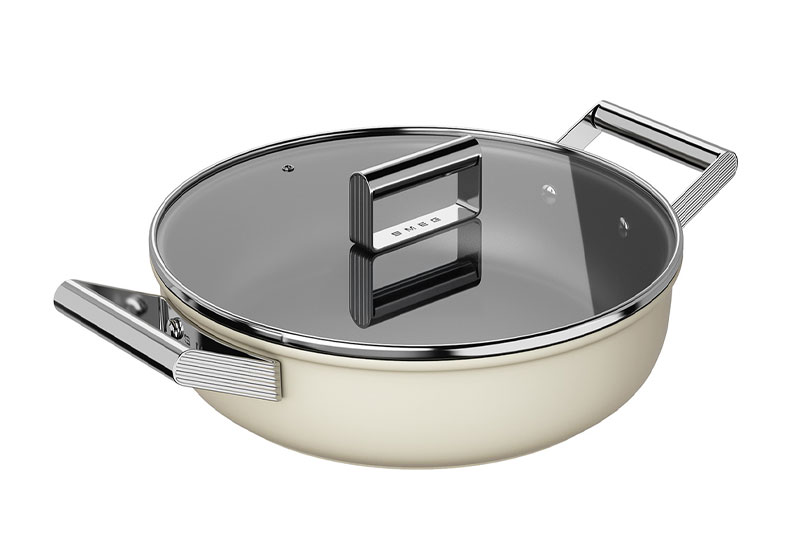 平底锅模型烹饪锅具3D模型素材(C4D,Blender,FBX)