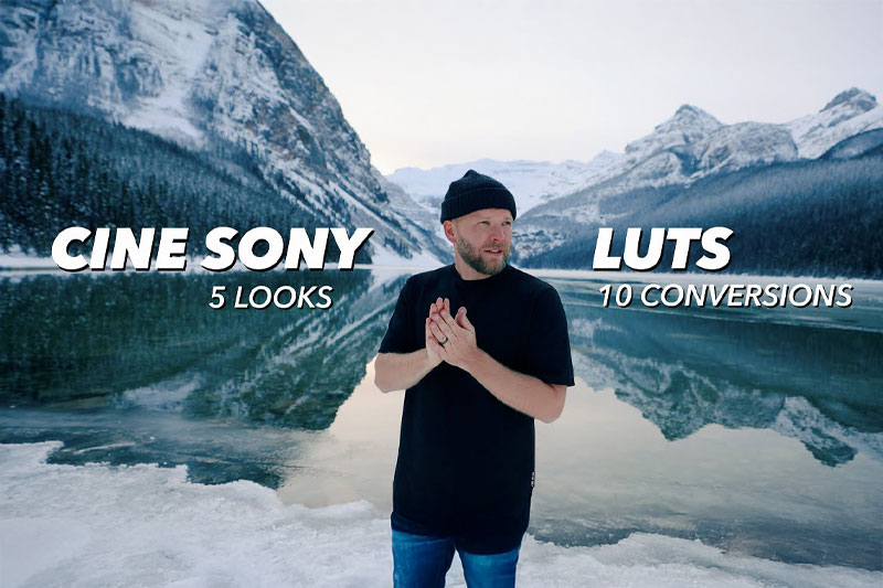 索尼相机电影级调色LUTS预设 Matti Haapoja – CINELUTS FOR SONY