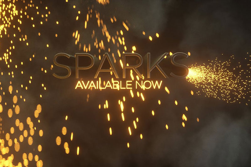 火花动态模型火花爆炸视觉特效元素(abc通用格式) VFX Elements: Sparks