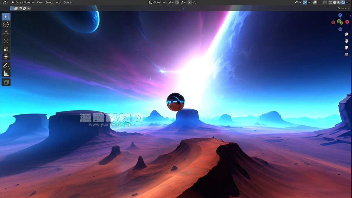 10个外星hdr贴图太空hdr宇宙hdr贴图 10 HDRIs Alien Planet