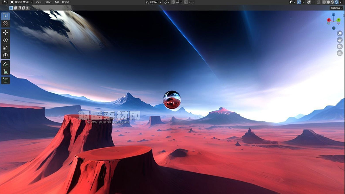 10个外星hdr贴图太空hdr宇宙hdr贴图 10 HDRIs Alien Planet