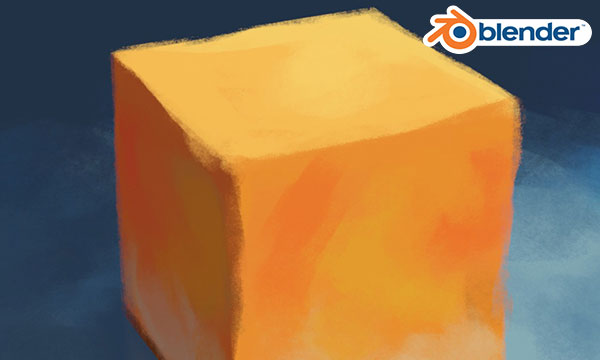 Blender非真实效果笔刷绘画插件 Paint System V1.3.0