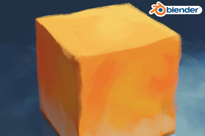 Blender非真实效果笔刷绘画插件 Paint System V1.3.0