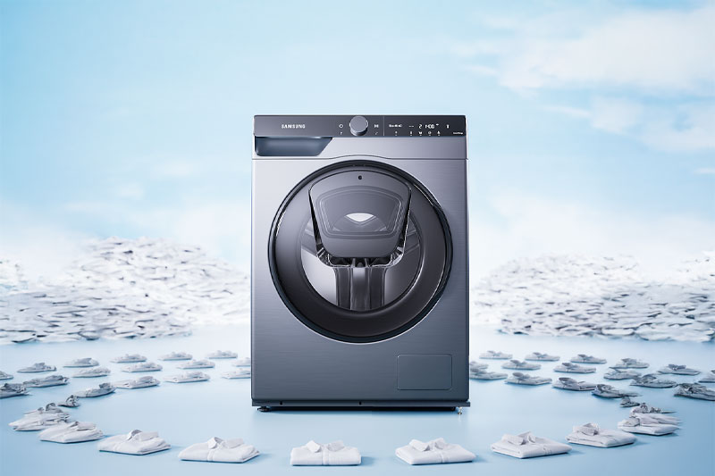 C4D洗衣机电商场景OC渲染工程洗衣机3D模型