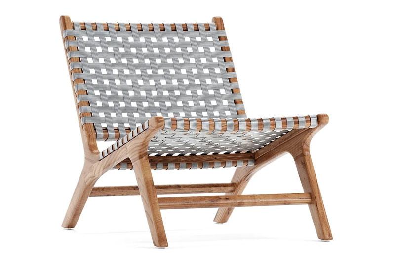 藤编椅子模型藤椅3D模型下载(C4D,Blender,FBX)