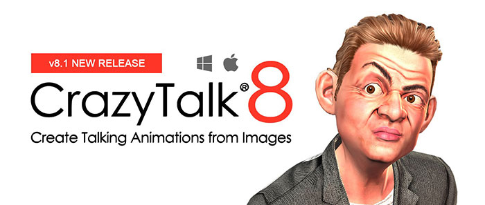 2D面部表情与口型动画制作软件及素材包 Reallusion CrazyTalk Pipeline 8.13.3615.3 + Resource Pack