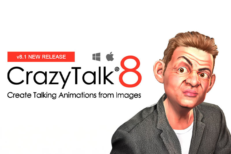 2D面部表情与口型动画制作软件及素材包 Reallusion CrazyTalk Pipeline 8.13.3615.3 + Resource Pack