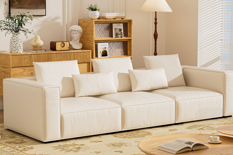 C4D室内客厅沙发场景OC渲染工程沙发模型