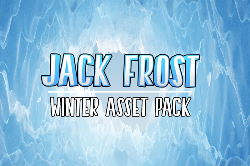 Blender冬季冰雪场景资产预设插件 Jack Frost  Winter Asset Pack V1.4.3