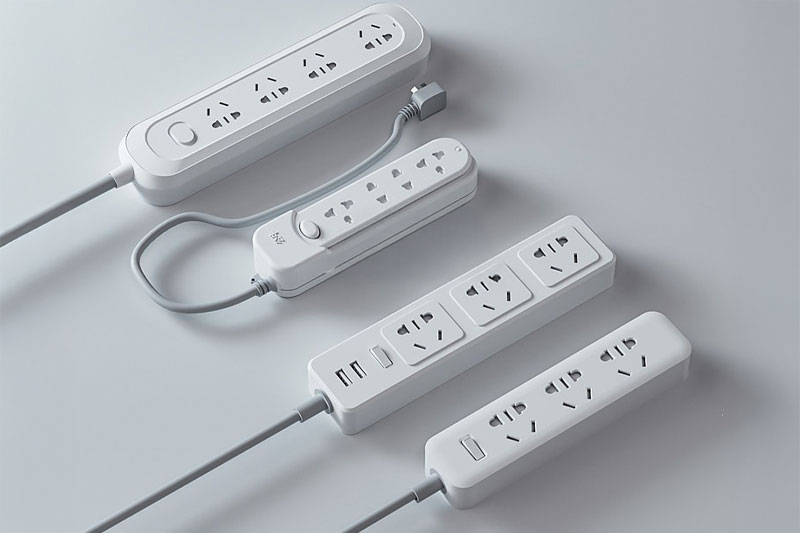 插线板模型排插插座模型3D模型素材下载(C4D,FBX)