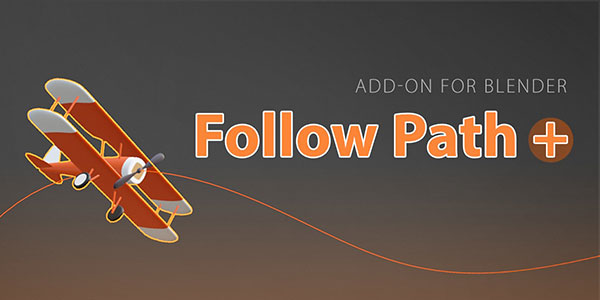 Blender自定义路径跟随移动插件 Follow Path v1.0.9
