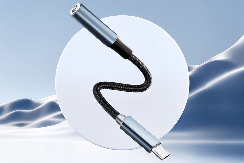 C4D转接头编制数据线场景OC渲染工程数据线模型