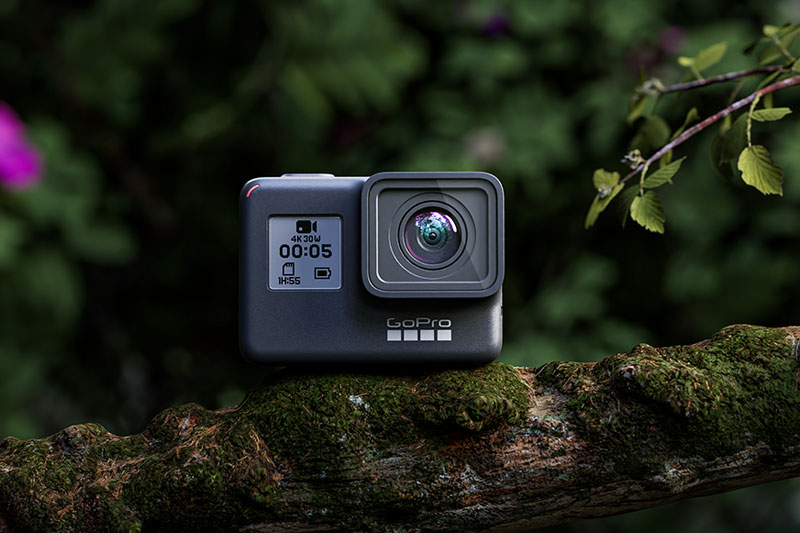 C4D运动相机森林场景Arnold渲染工程Gopro相机模型