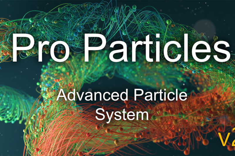 Blender高级粒子插件 Pro Particles V2.2.0 – Geonodes Particle System