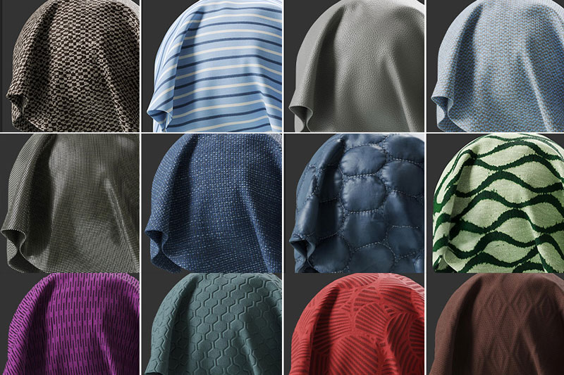 50组高品质布料PBR纹理贴图布料纹理材质Part2