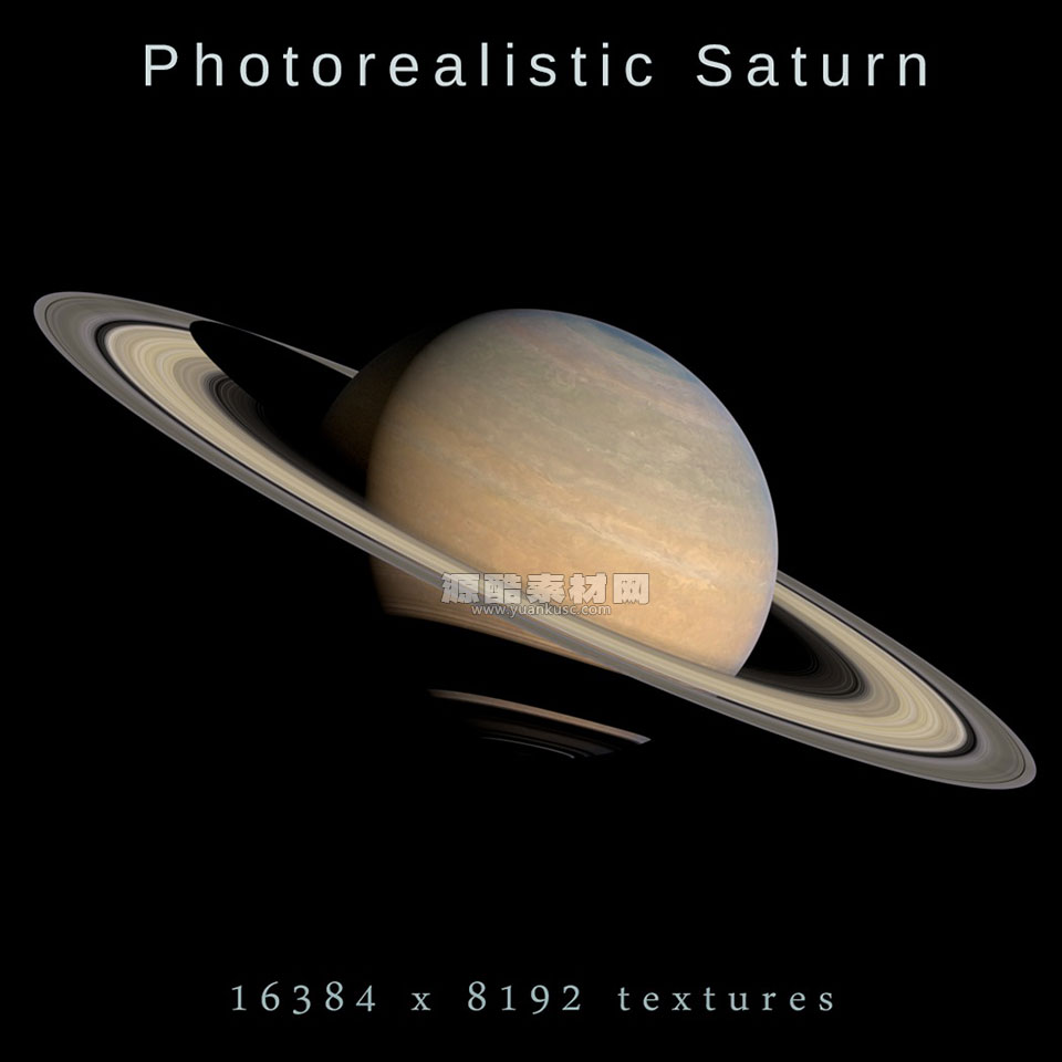 太阳系地球太阳月球火星水星等八大行星3D模型素材资产(Blender/MAX/FBX/OBJ) Photorealistic Solar System