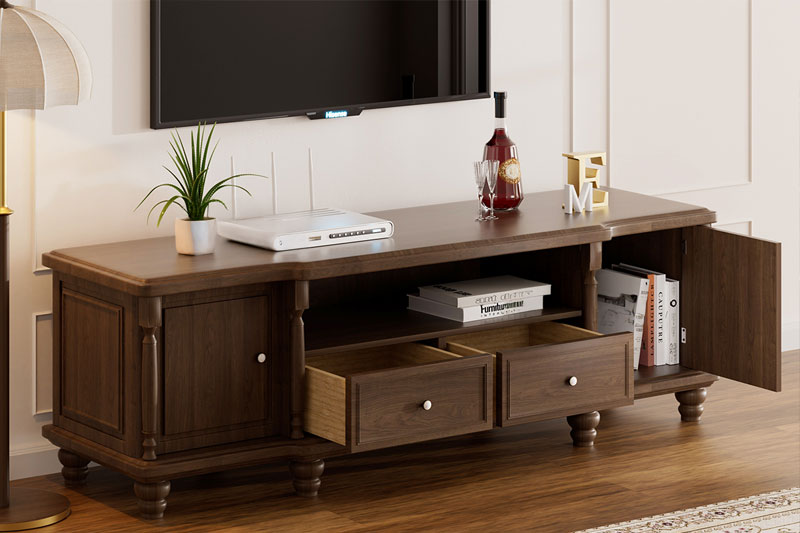 C4D老式木柜柜子室内场景OC渲染工程