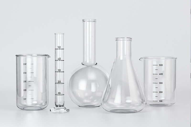 量筒模型锥形烧杯3D模型素材(C4D,FBX)