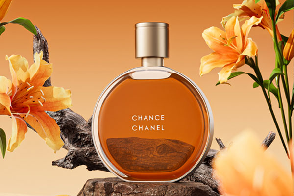 C4D橙色香水产品场景OC渲染工程橙色香水C4D模型素材