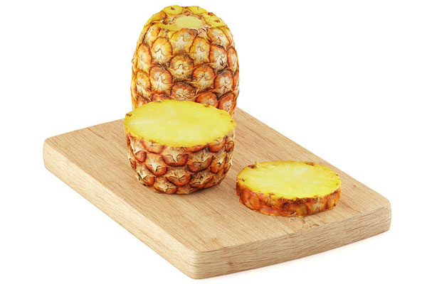 凤梨菠萝模型食物水果3D模型素材(C4D,Blender,FBX,OBJ)