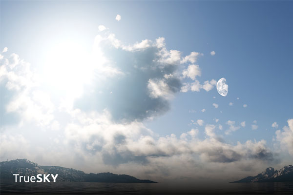 Blender三维空间真实天空模拟插件 True-Sky v2.2.4