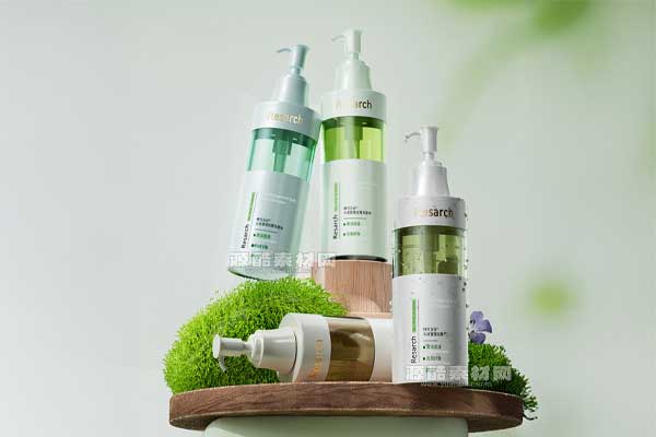 C4D按压瓶洗发水场景OC渲染工程美妆化妆品C4D模型素材