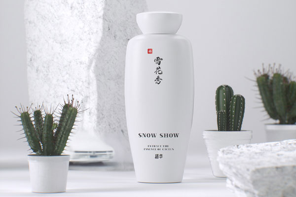 C4D化妆品产品场景OC渲染工程化妆品仙人掌模型素材