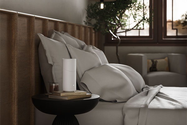 C4D室内蓝牙音响床头场景OC渲染工程蓝牙音响C4D模型素材下载