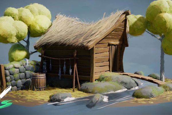 Blender免费手绘风格3D笔触工具插件 Brushstroke Tools v1.1.2