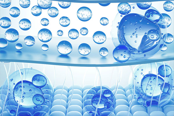 C4D细胞水分子场景OC渲染工程水分子模型素材