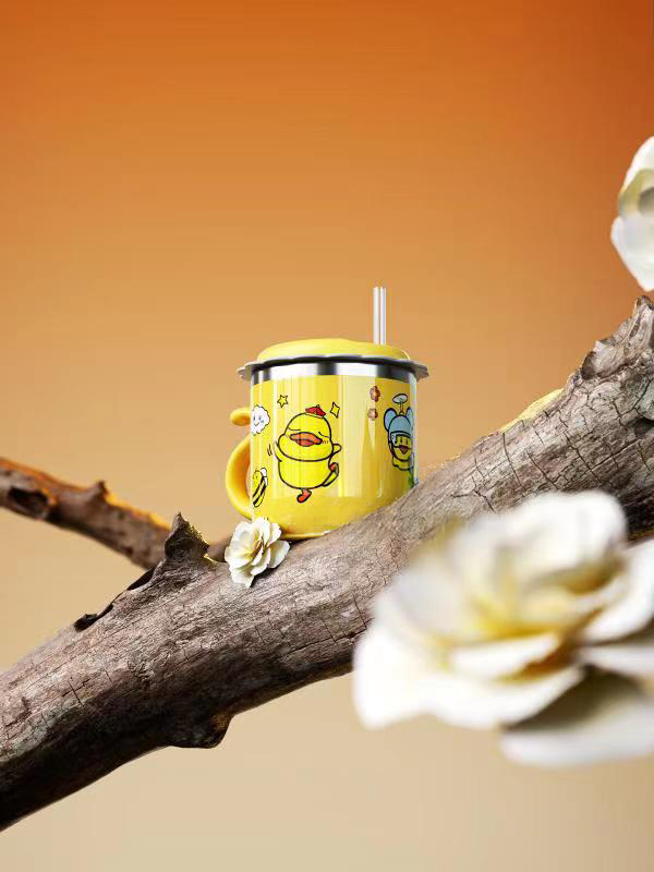 C4D儿童杯产品OC渲染工程杯子C4D模型素材