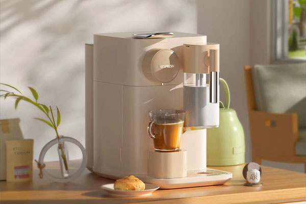 C4D咖啡机产品场景RS渲染工程咖啡机C4D模型素材