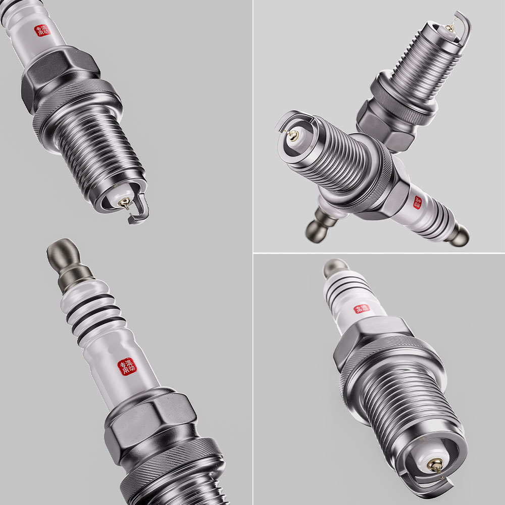 C4D混动专用火花塞OC渲染工程火花塞3D模型素材