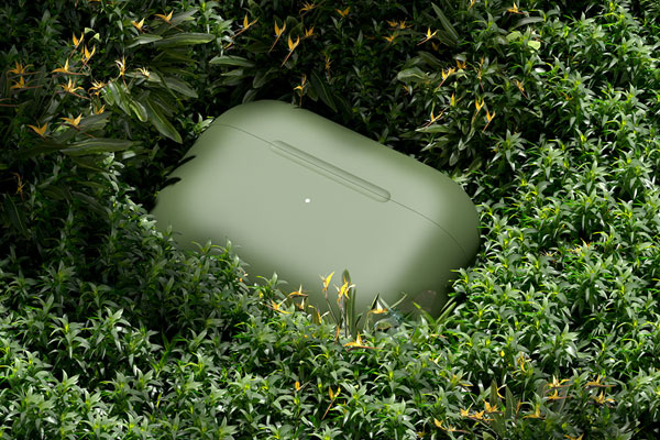 C4D蓝牙耳机3C产品植物场景OC渲染工程蓝牙耳机C4D模型素材