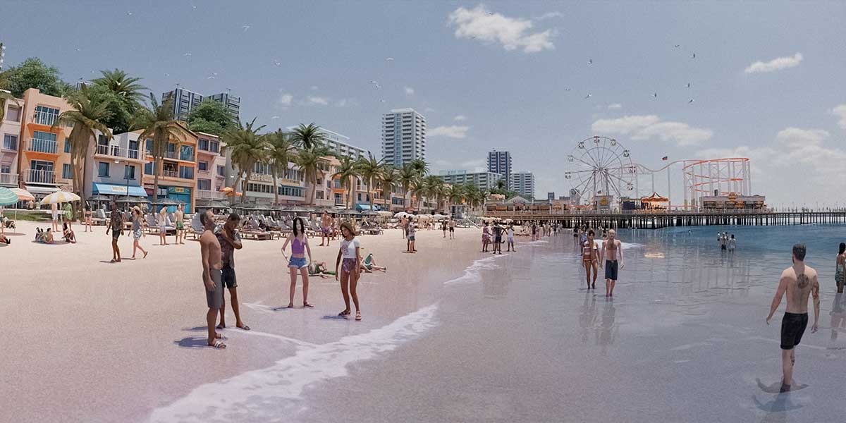 Blender夏季海滩场景人物角色3D模型资产预设 Summer Pack – People Set