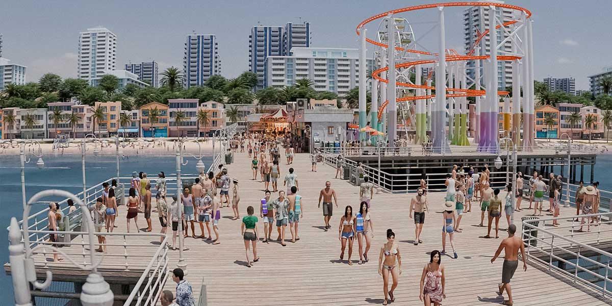 Blender夏季海滩场景人物角色3D模型资产预设 Summer Pack – People Set