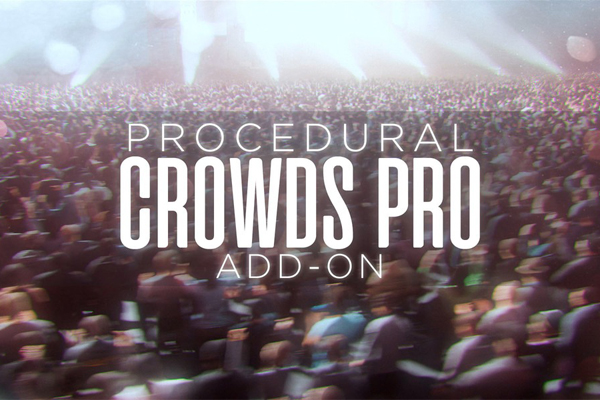 Blender程序化人群生成创建插件 Procedural Crowds Pro v2.2.0
