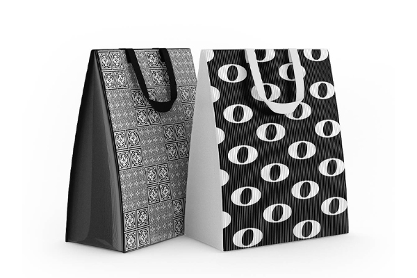 礼品袋模型袋子3D模型素材(C4D,Blender,FBX)