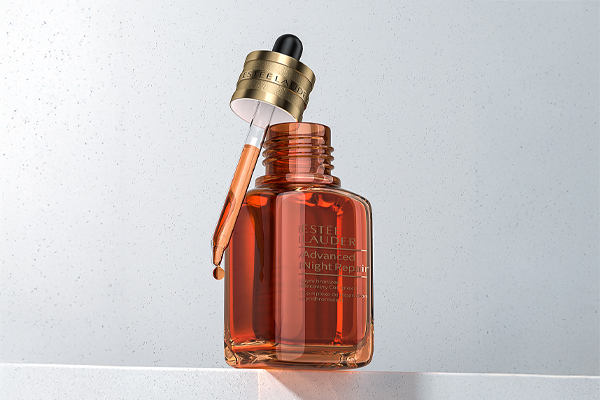 C4D雅诗兰黛小棕瓶护肤品RS渲染工程滴管护肤品C4D模型素材