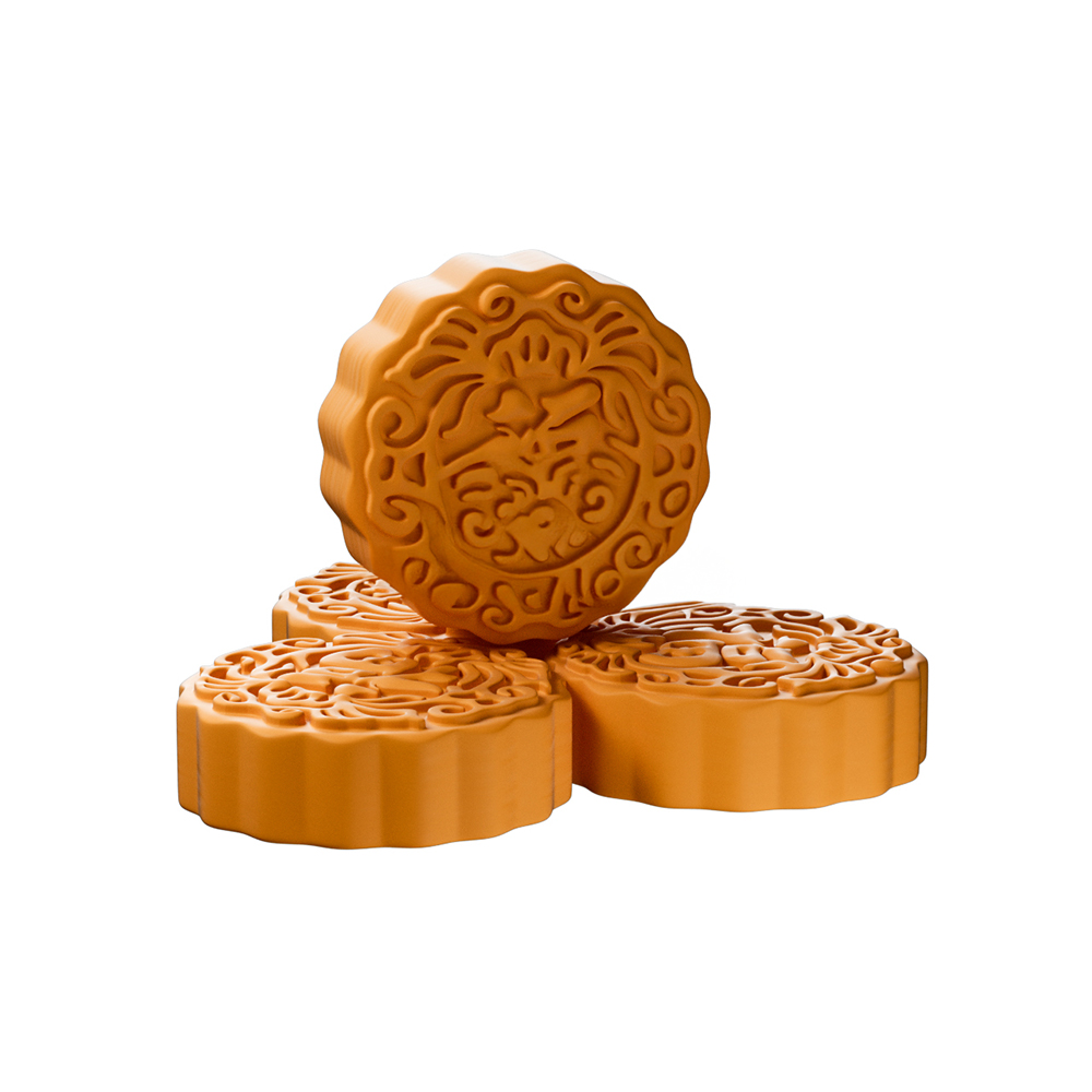 中秋月饼模型食物模型3D模型素材(C4D,FBX)