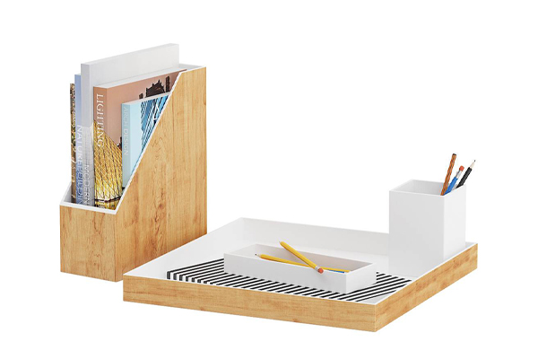 书本模型铅笔笔筒模型3D模型素材(C4D,Blender,FBX)