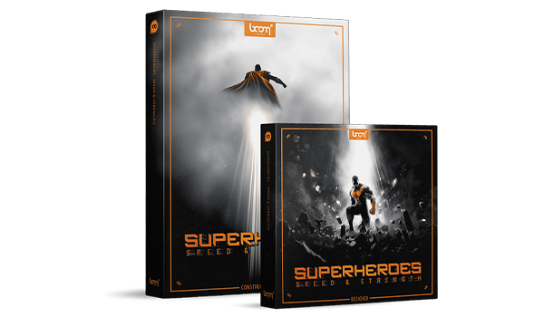 649个超级英雄高速飞行音爆冲击能量碰撞无损音效素材 Superheros Speed & Strength