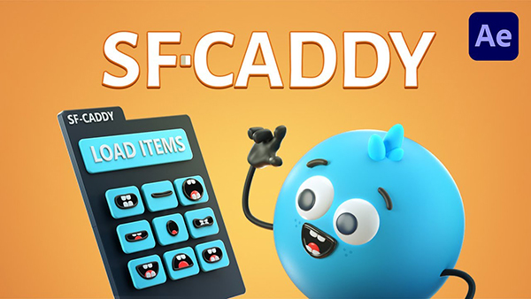 AE一键MG角色动画素材替换口型同步脚本 SF Caddy v2.9.3 +使用教程