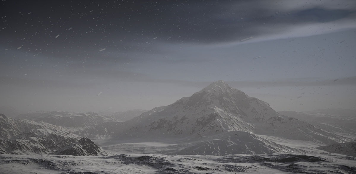 Blender山脉峡谷岛屿悬崖地形模型资产库  BERG [mountain|terrain|landscape asset-library] v1.2