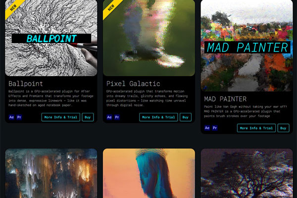 AE/PR手绘像素撕裂与扭曲特效插件合集 Pixel Sorter Studio Bundle 2025.7