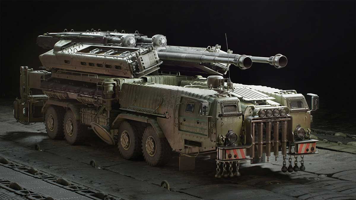 军事武装人物坦克装甲车车辆零部件3D模型资产(Blender/Unreal/FBX/OBJ) BigMediumSmall – Armor